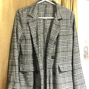Houndstooth Blazer